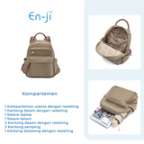 En-ji Naobi Backpack Wanita - Black