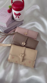 En-ji Yisi Wallet Wanita - Cream