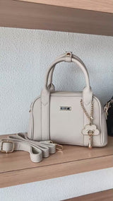 En-ji Musan Handbag - Cream