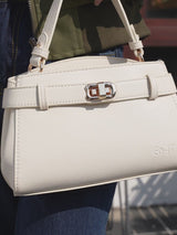 En-ji Risa Handbag Wanita - Ivory