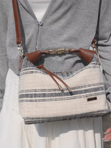 En-ji Sombin Handbag Wanita - Cream