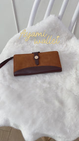 En-Ji Ayami Wallet Wanita - Cream
