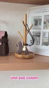 En-Ji Uma Bag Charm - Ballerina pink