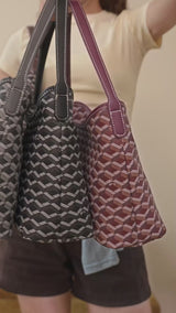 En-Ji Lusia Handbag Wanita - Nougat