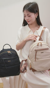 En-ji Neyobi Backpack Wanita - Black