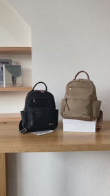 En-ji Naobi Backpack Wanita - Khaki