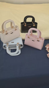 En-Ji Yuri Handbag Wanita - Ballerina pink
