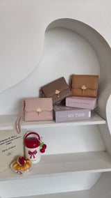 En-ji Nayu Wallet Wanita - Caramel