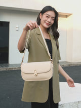 En-ji Mitsun Shoulderbag - Cream