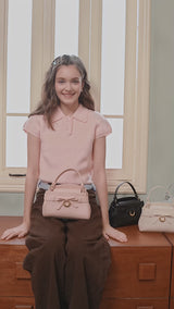 En-Ji Guma Handbag Wanita - Icy Blue
