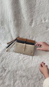 En-ji Dola Wallet Wanita - Hazelnut