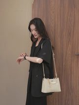 En-ji Minsun Handbag Wanita - Cream