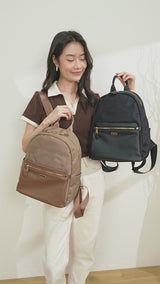 En-ji Mirea Backpack Wanita - Khaki