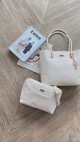 En-ji Duyon Totebag - Cream