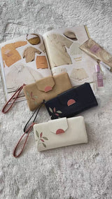 En-ji Miola Wallet Wanita - Ivory