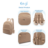 En-ji Yebina Backpack Wanita - Khaki
