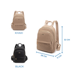 En-ji Yebina Backpack Wanita - Khaki
