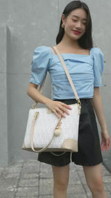 En-ji Wonji Totebag - Cream