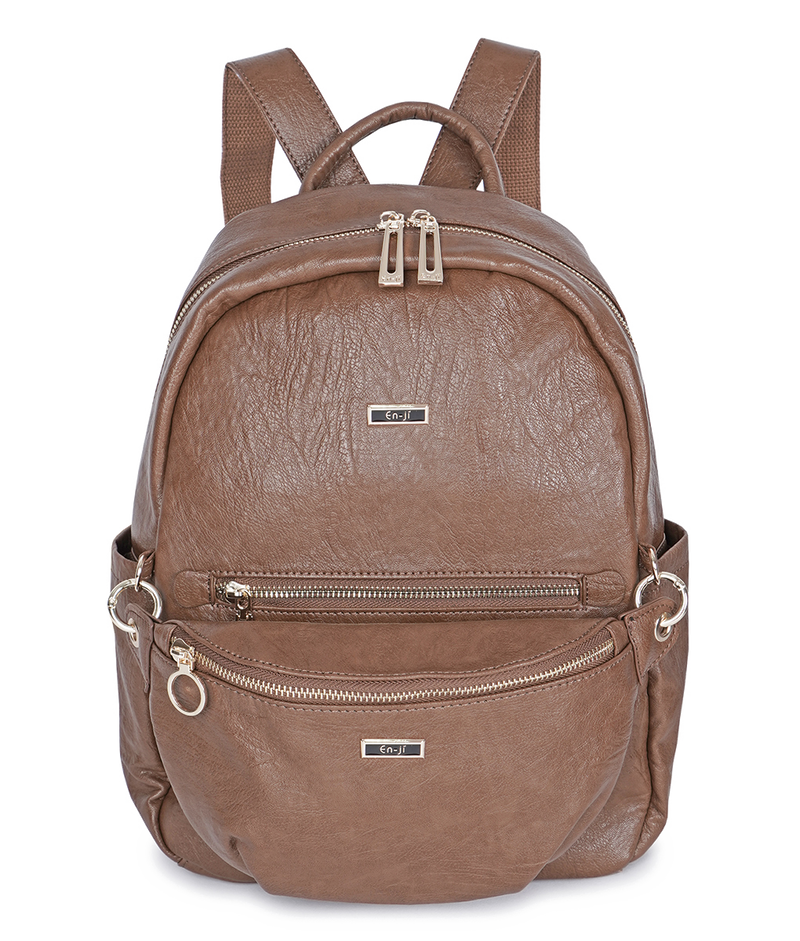 En-ji Hejun Backpack - Brown - EN-JI