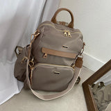 En-ji Lisa Backpack - Khaki - EN-JI