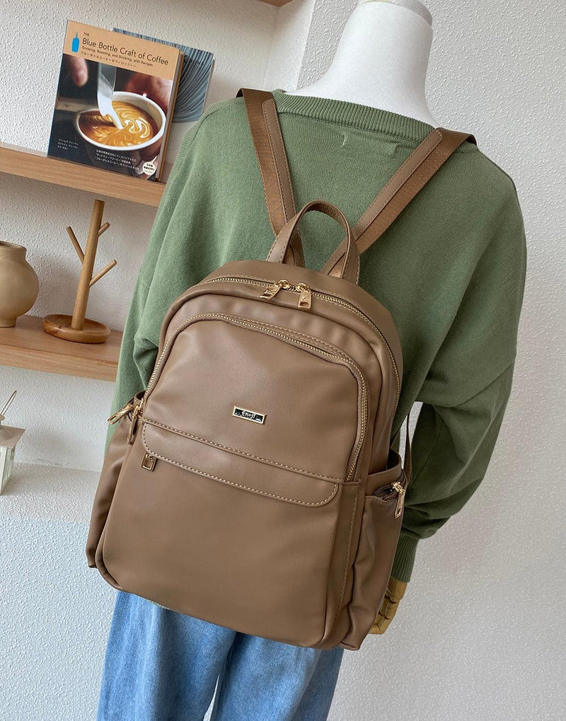 En-ji Yongsan Backpack - Khaki - EN-JI