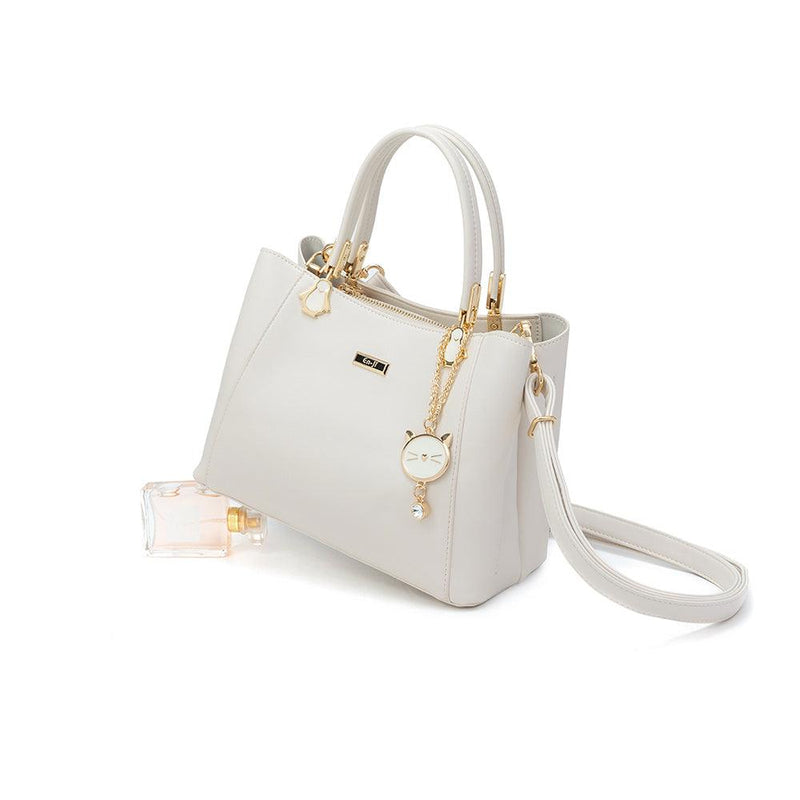 En-ji Hyoju Handbag - Ivory - EN-JI