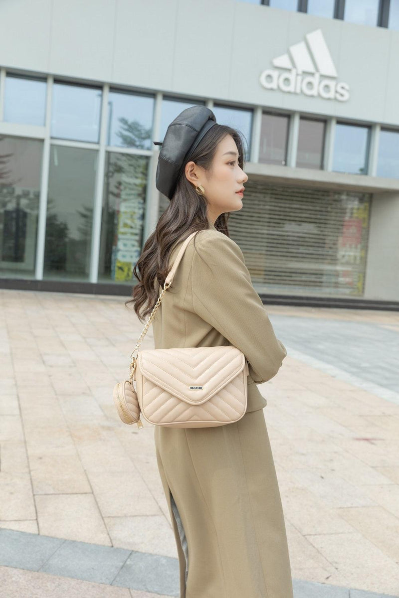 En-ji Anrim Shoulderbag - Ivory - EN-JI