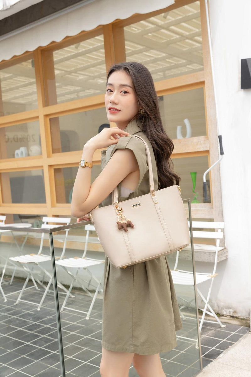 En-ji Heedo Totebag - Cream - EN-JI