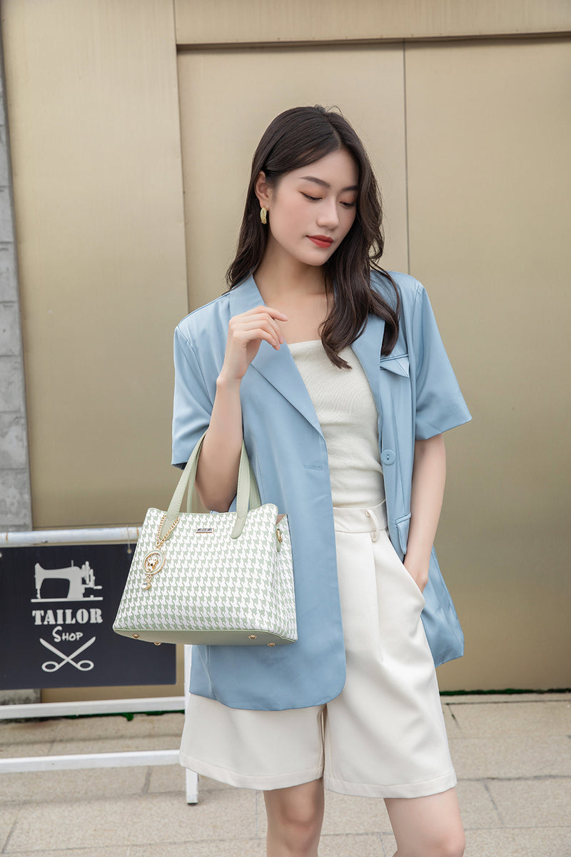 En-ji Myeojin Handbag - Cream