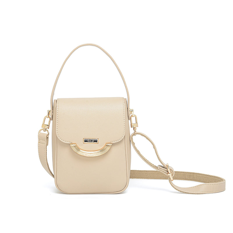 En-ji Kyuri Slingbag - Almond