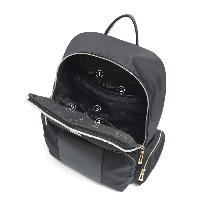 En-ji Noram Backpack - Black