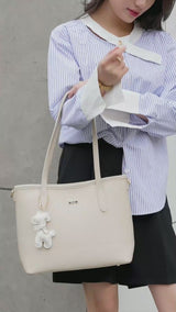 En-ji Ryuna Totebag - Cream