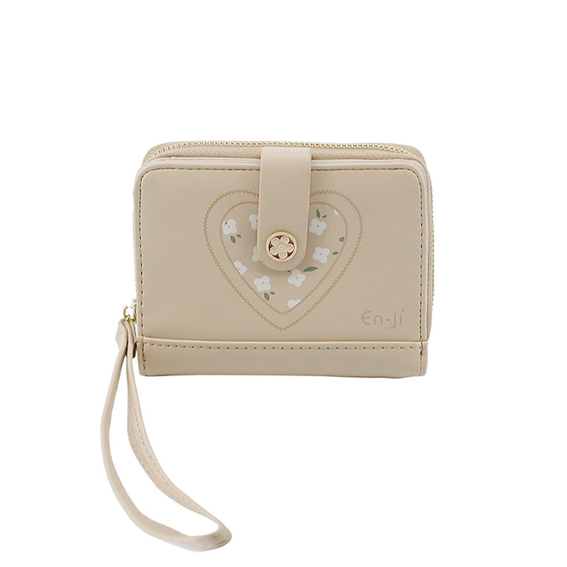 En-ji Mihwa Wallet - Cream