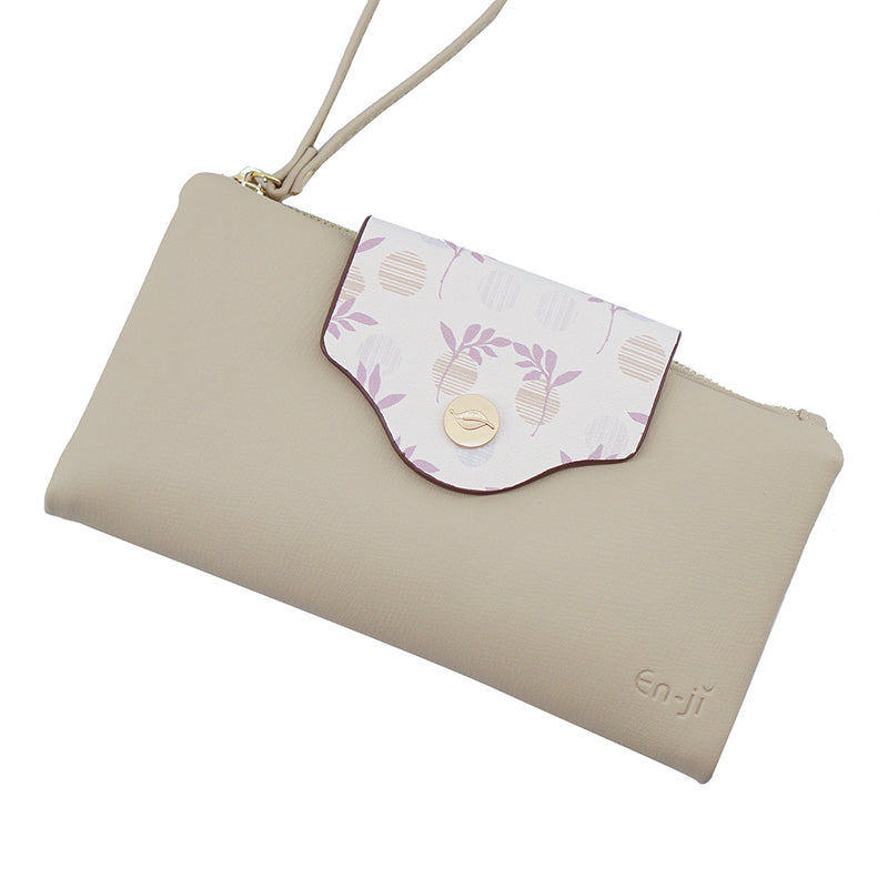 En-ji Mihye Wallet - Cream