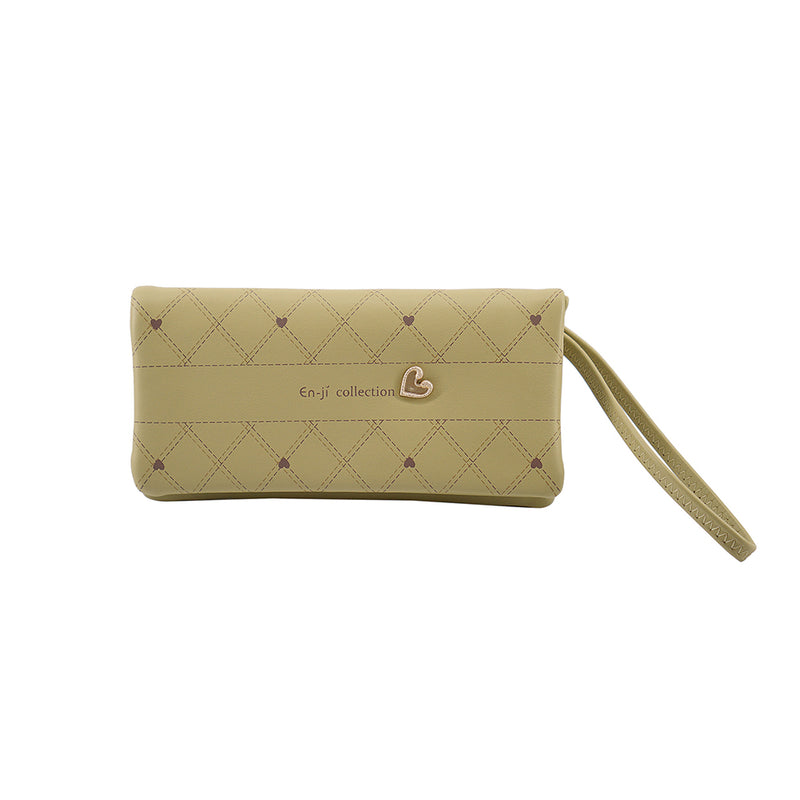 En-ji Daemi Wallet - Olive