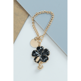 En-ji Flo Bag Charm - Black - EN-JI