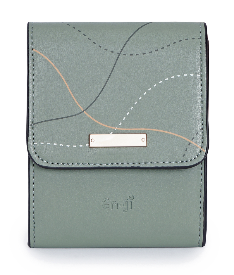 En-ji Seojun Wallet- Olive - EN-JI