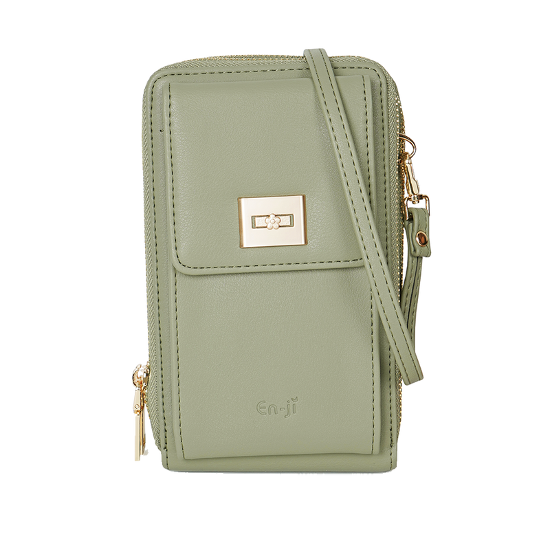 En-ji Hyo Wallet - Olive - EN-JI