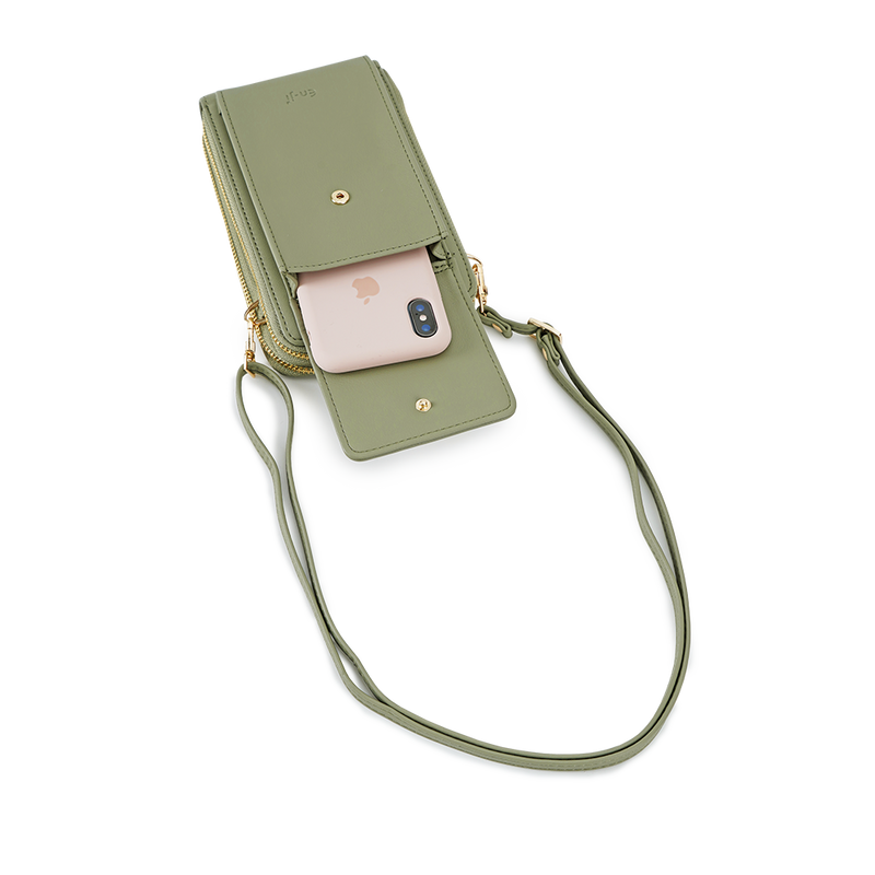 En-ji Hyo Wallet - Olive - EN-JI