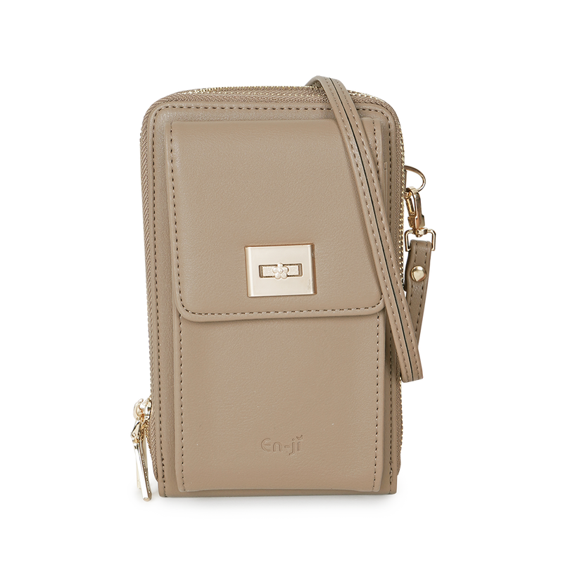 En-ji Hyo Wallet - Khaki - EN-JI